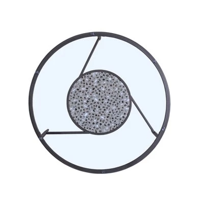 Buy π 3pc Corveen Glass Top Occasional Table Set Gun Metal - miBasics π 7 Buy π 3pc Corveen Glass Top Occasional Table Set Gun Metal - miBasics π - Image 5