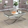 Discount 🧨 2pc Lila Occasional Table Set Chrome - HOMES: Inside + Out 🛒 -End And Side Tables shop unnamed file 928