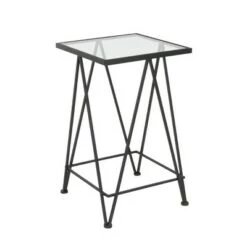 Best deal 👏 Set of 2 Contemporary Mirrored Side Tables - Olivia & May Silver 👍 -End And Side Tables shop unnamed file 95