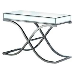 Promo 👏 3pc Lila Occasional Table Set Chrome - HOMES: Inside + Out 😉 -End And Side Tables shop unnamed file 958